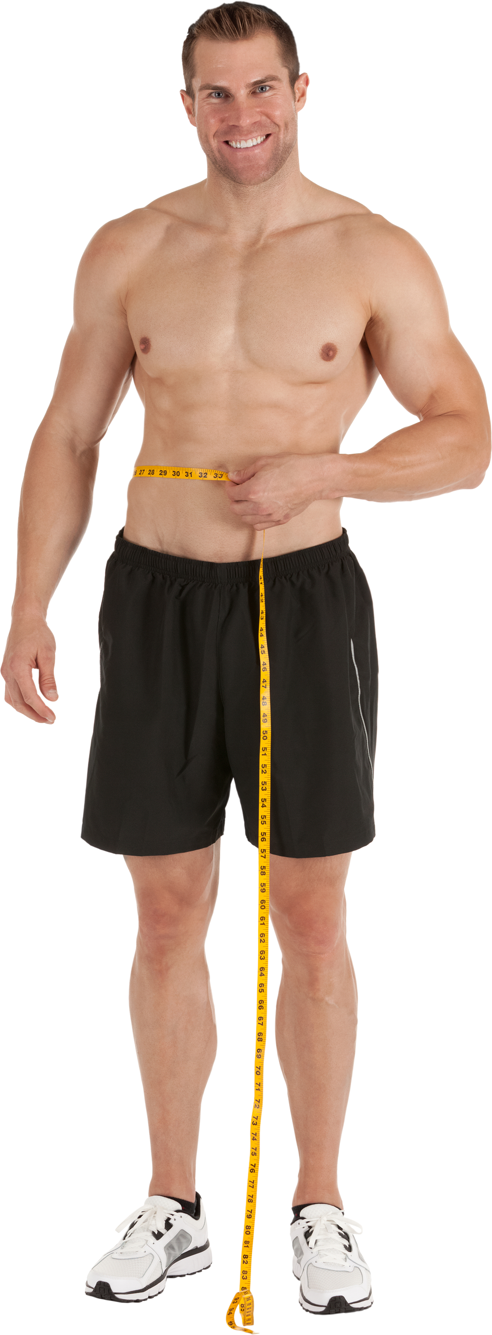 Male with Measuring Tape